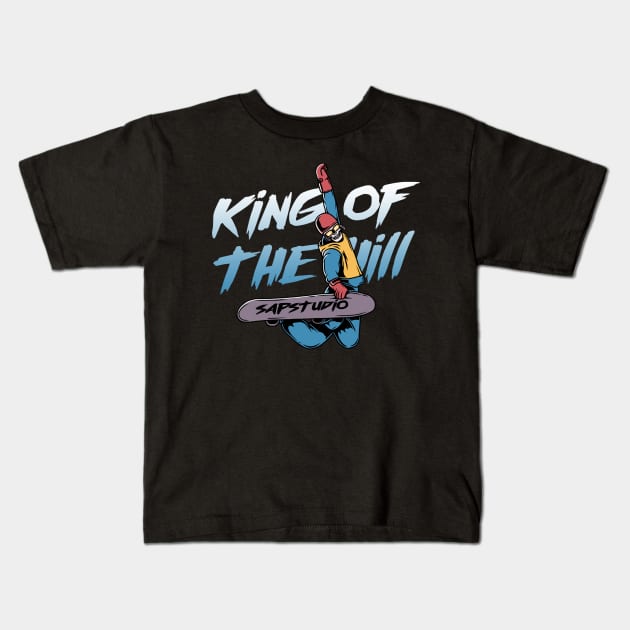 KING OF THE HILL Kids T-Shirt by sapstudiodesign